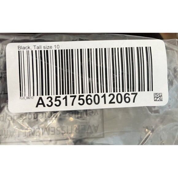 Isaac Mizrahi Size 10 Tall Black Cropped Slacks Pants Elastic Waist Stretch NWT - Picture 5 of 5